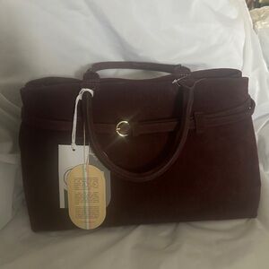 Viola Castenelli Suede Satchel